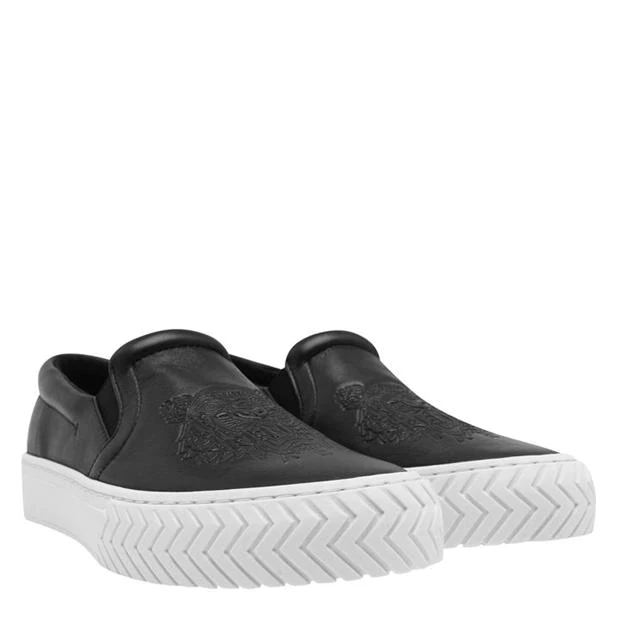 K SKATE CHUNKY LEATHER TRAINERS