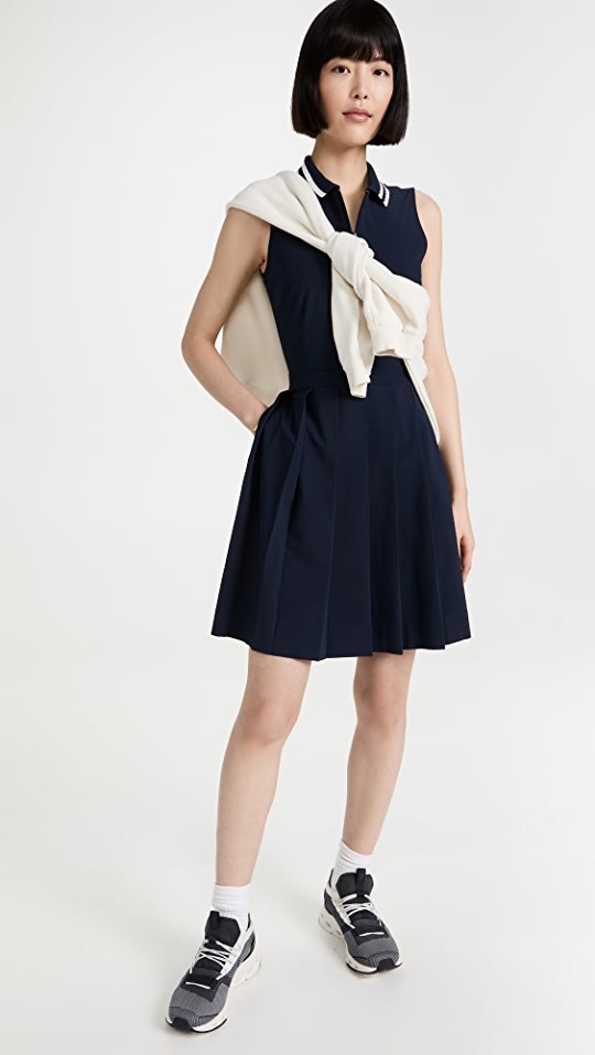 Performace Pleated Golf Dress