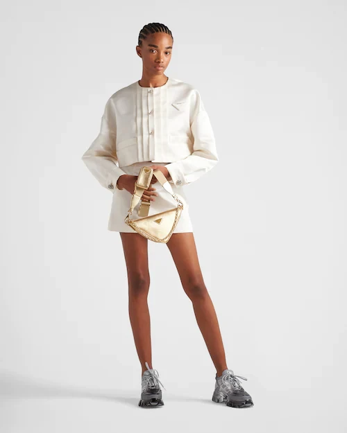 Prada Triangle Saffiano leather shoulder bag