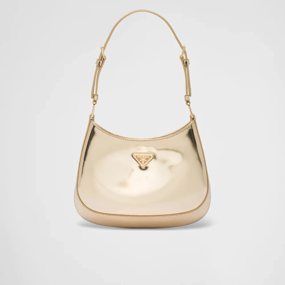 Prada Cleo brushed leather shoulder bag