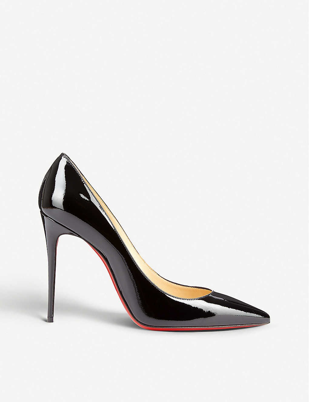 Kate 100 patent-leather courts