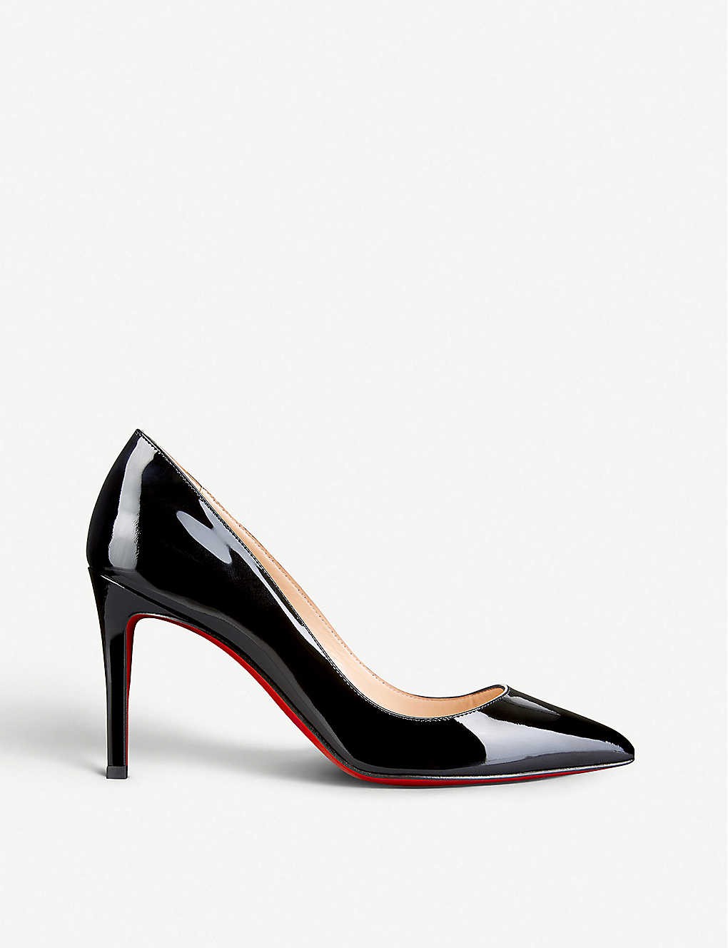 Pigalle 85 patent-leather courts