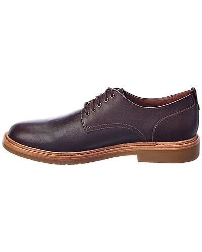 Plain Toe Leather Oxford