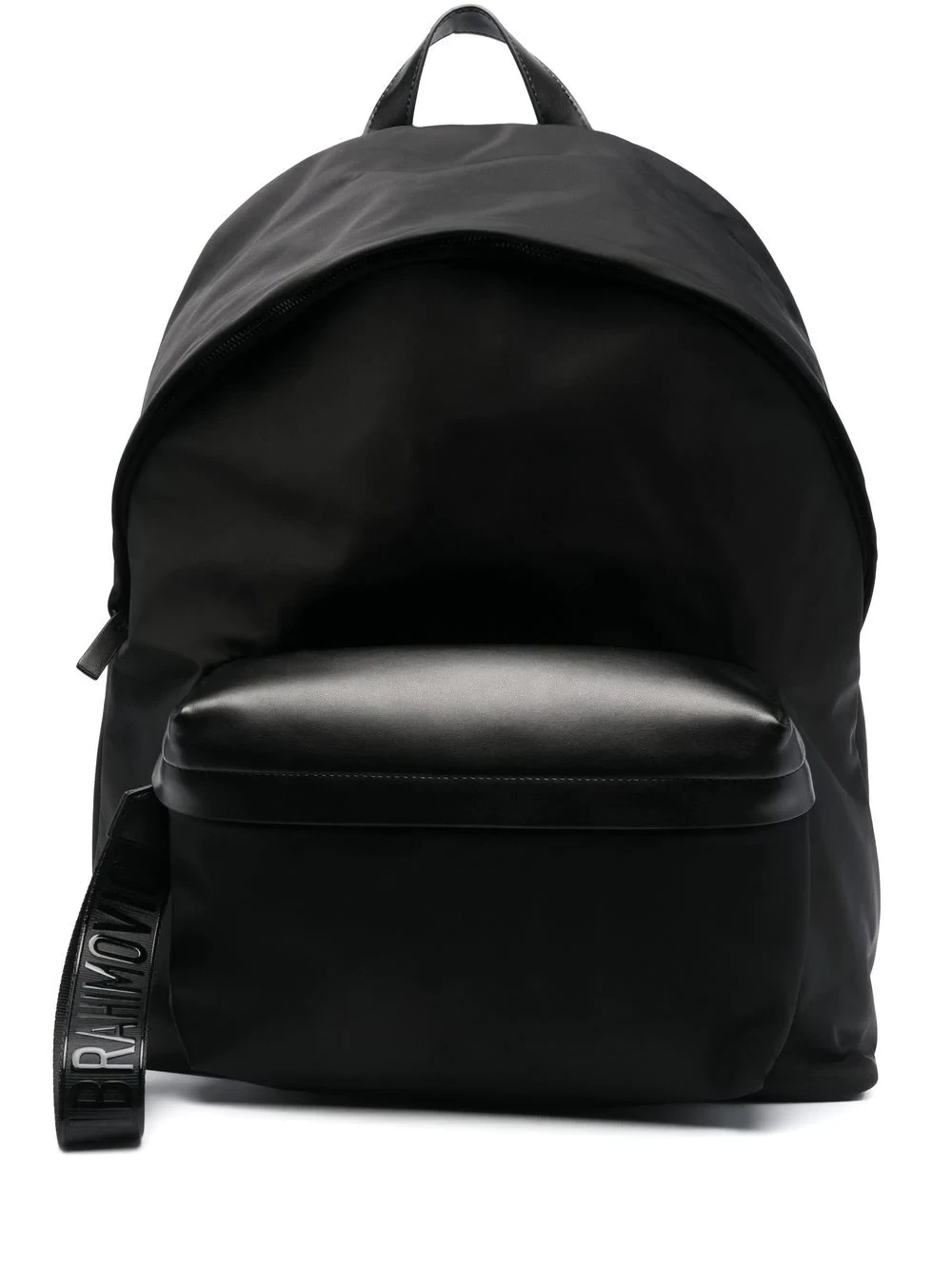 logo-strap backpack