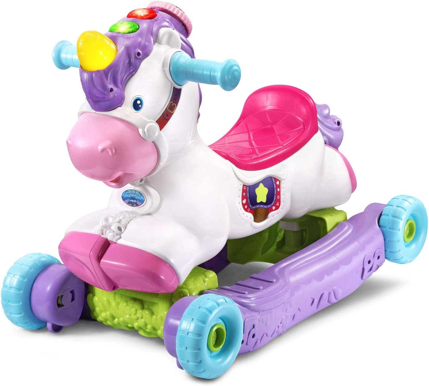 VTech Prance and Rock Learning Unicorn, Multicolor