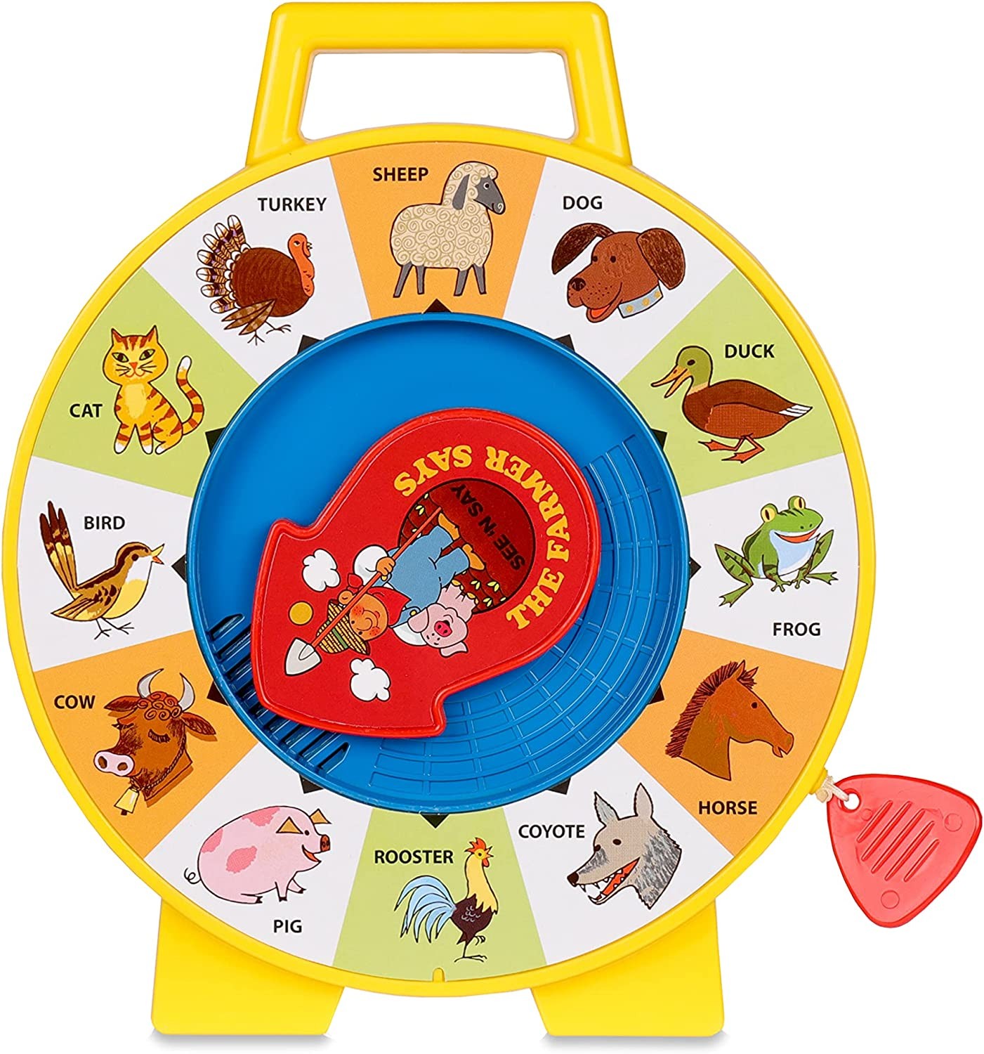 Fisher Price Classic Farmer Says See 'n Say - Great Pre-School Gift for Girls and Boys