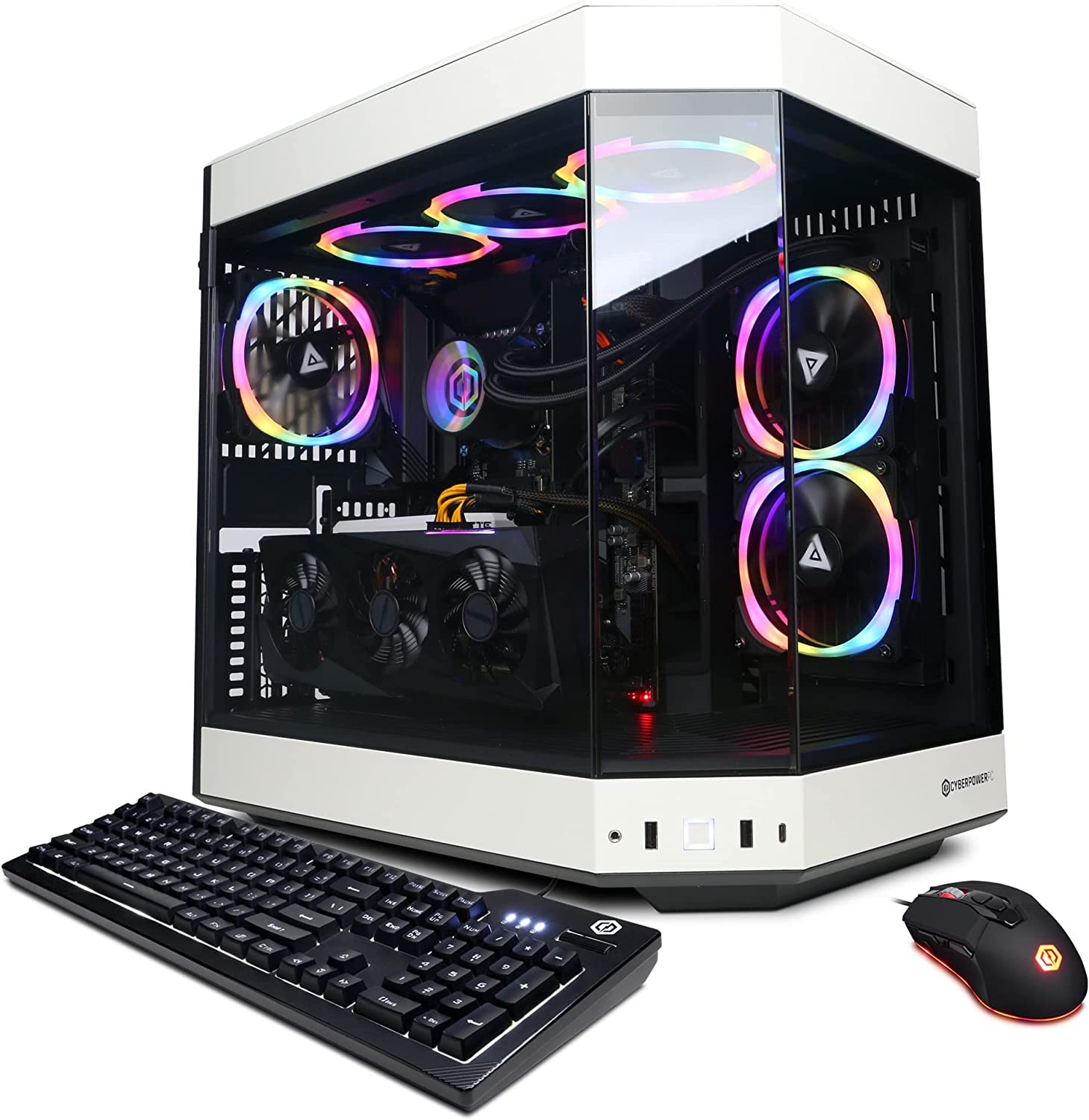 CyberpowerPC Gamer Xtreme VR Gaming PC, Intel Core i9-13900KF 3.0GHz, GeForce RTX 3070 Ti 8GB, 16GB DDR5, 1TB NVMe SSD, WiFi