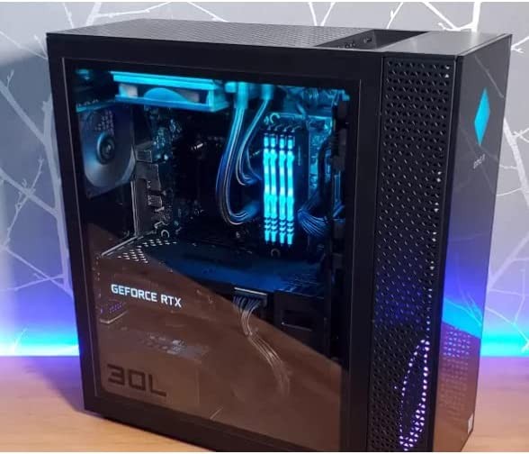 HP OMEN Gaming Desktop Tower 30L i9-10850K W/Liquid Cooling, Hyper X 32 GB RAM DDR4, 2 TB NVMe SSD, 24 GB Nvidia RTX 3090, 750W Cooler Master PSU, Win 11 Pro, 64 GB Tech Warehouse Flashdrive