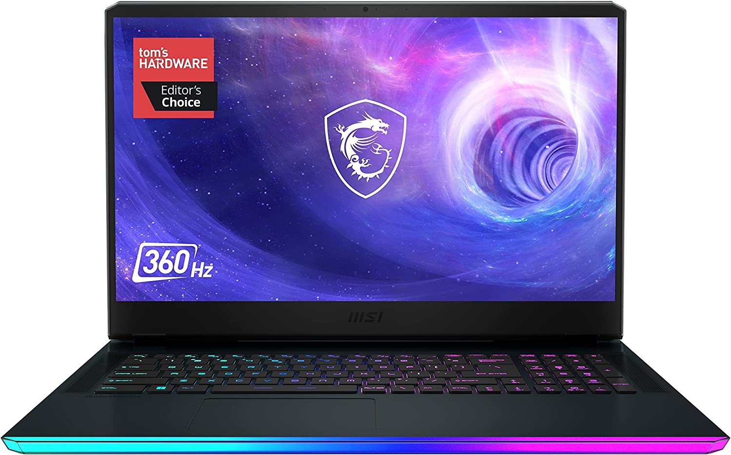 MSI Raider GE76 17.3" FHD 360Hz Gaming Laptop: Intel Core i7-12700H RTX 3080 Ti 32GB DDR5 1TB NVMe SSD, USB-Type C, Thunderbolt 4, Cooler Boost 5, Win11 Home: Titanium Blue 12UHS-293
