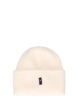 LOGO ALPACA BLEND KNIT HAT