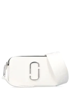 THE SNAPSHOT DTM LEATHER SHOULDER BAG