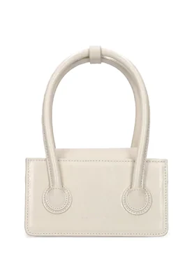 MINI GRANDMA ROLLED LEATHER BAG