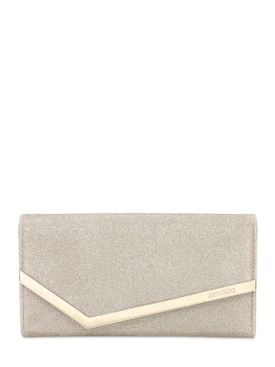 EMMIE INFINITY GLITTERED CLUTCH