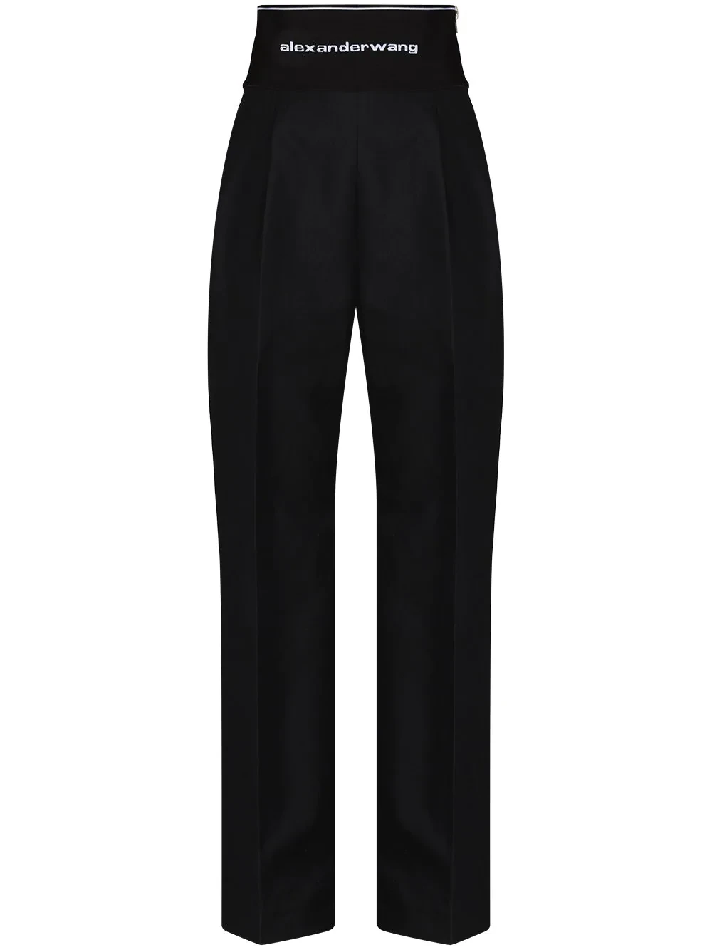 logo-waistband tailored trousers