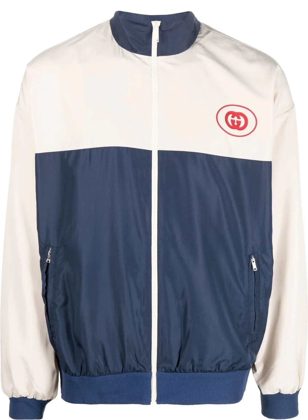 GG-logo zip-up sports jacket