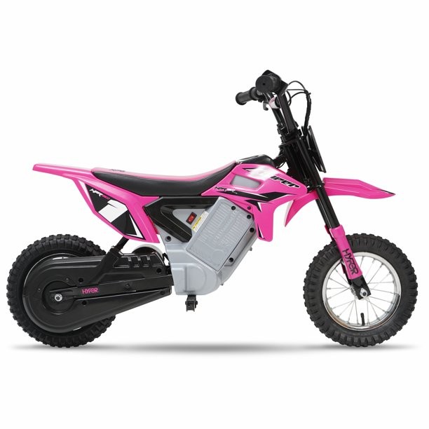 Hyper Toys HPR 350 Dirt Bike 24 Volt Electric Motorcycle in Pink