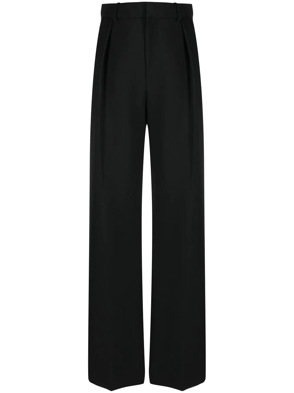 cut-out high-waisted trousers
