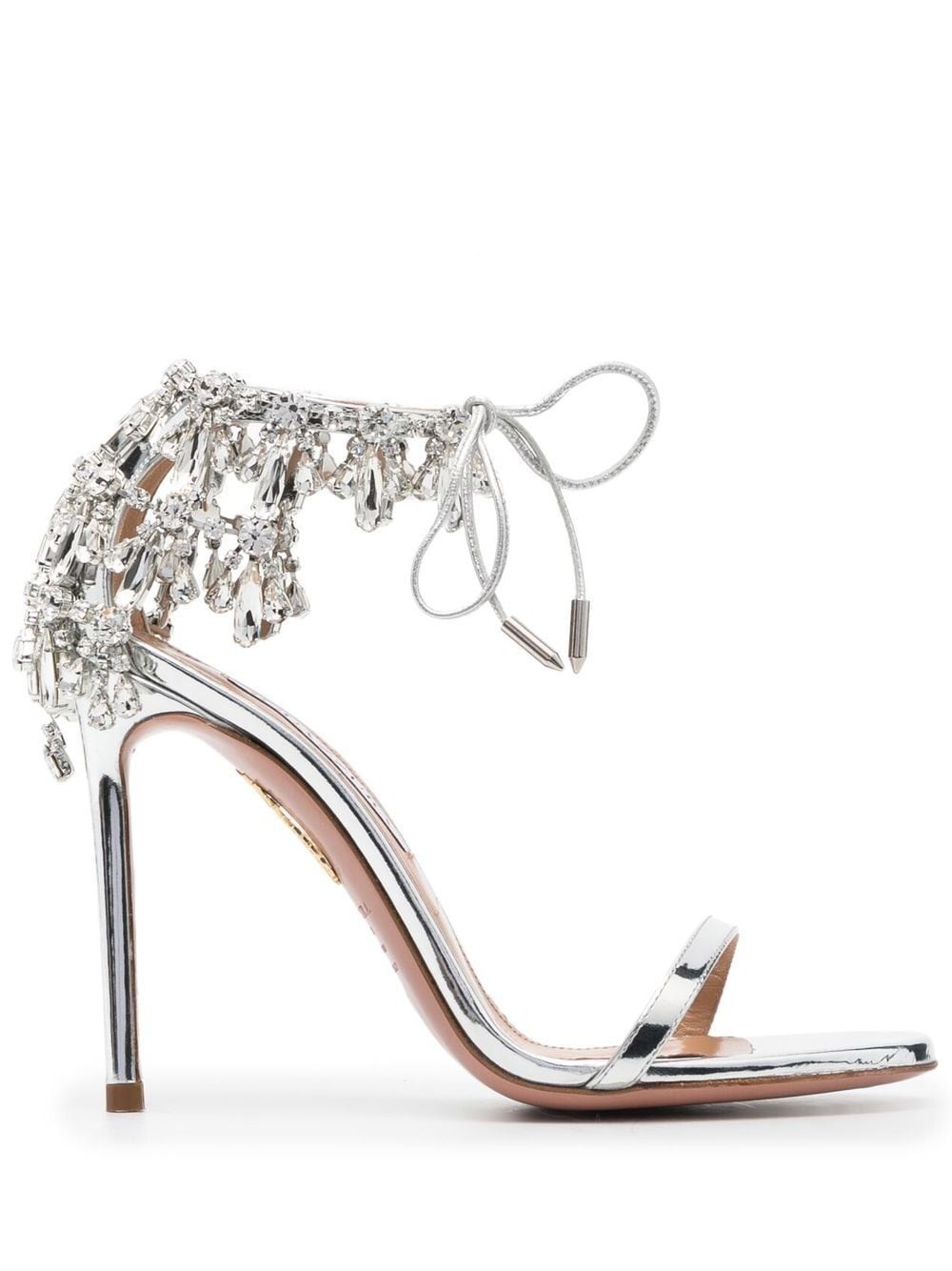 Moonwalk 105mm crystal-embellished sandals