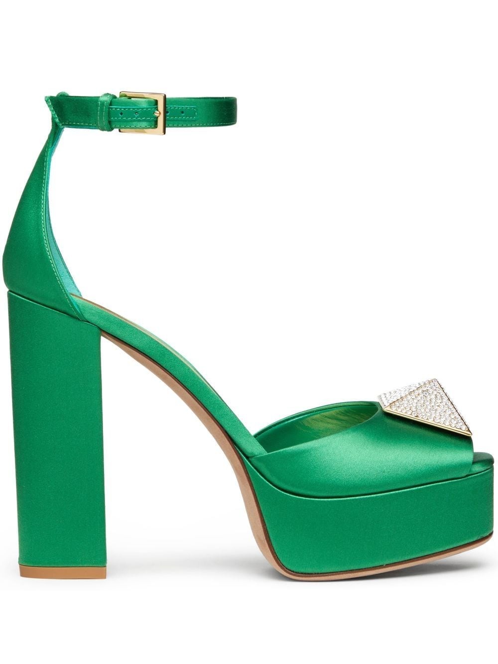 One Stud 120mm platform sandals