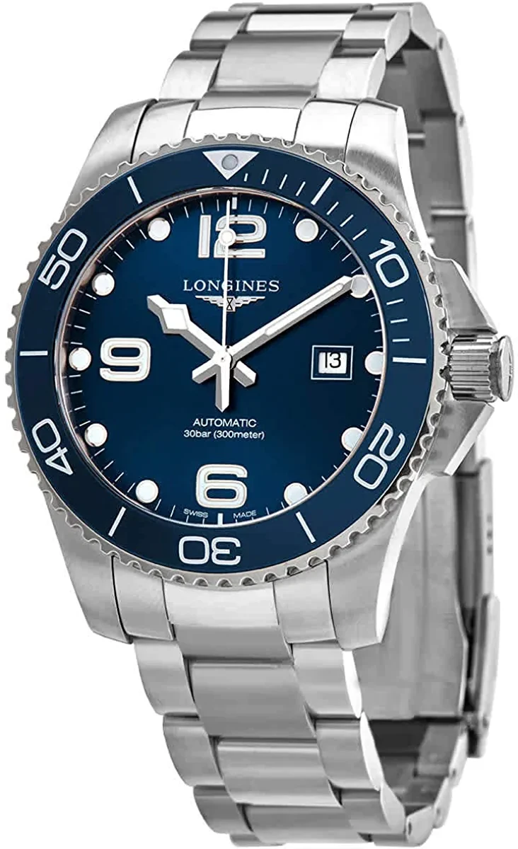 Longines HYDROCONQUEST Ceramic Bezel 43MM Blue DIAL Automatic Diving Watch L37824966