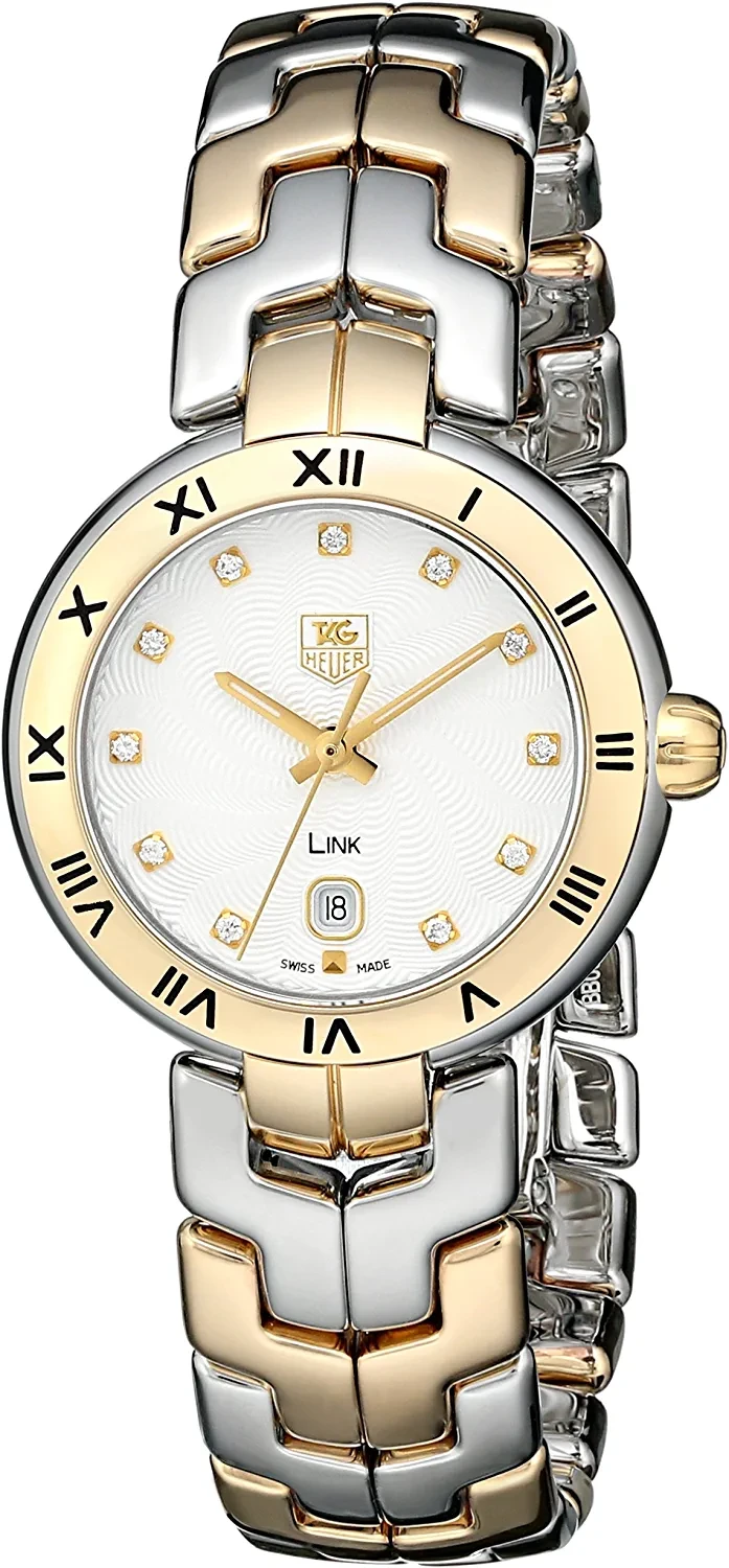 TAG Heuer Women's WAT1450.BB0955 Diamond-Accented Two-Tone Bracelet Watch