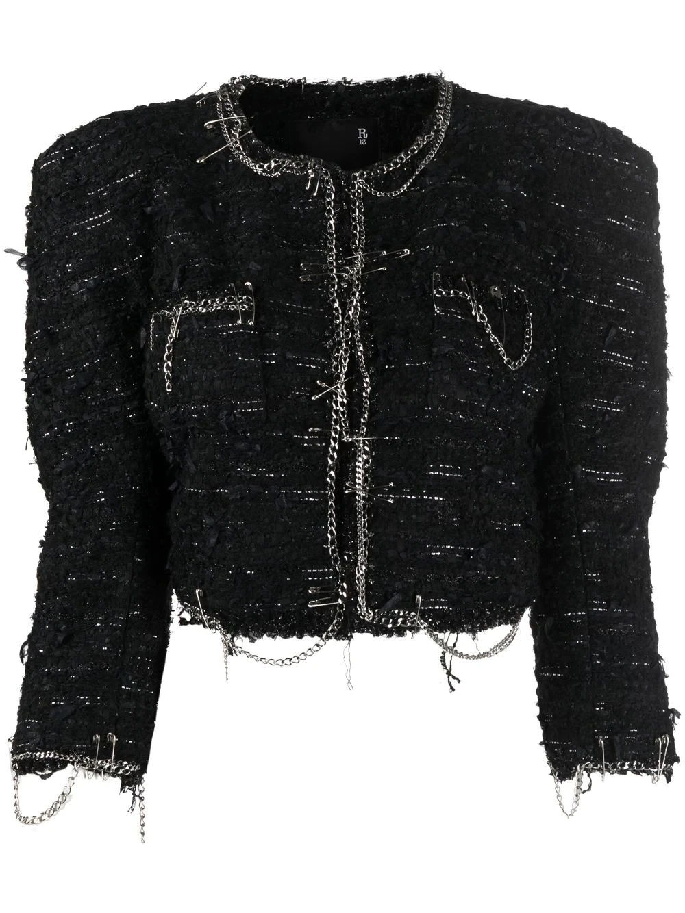 cropped tweed jacket