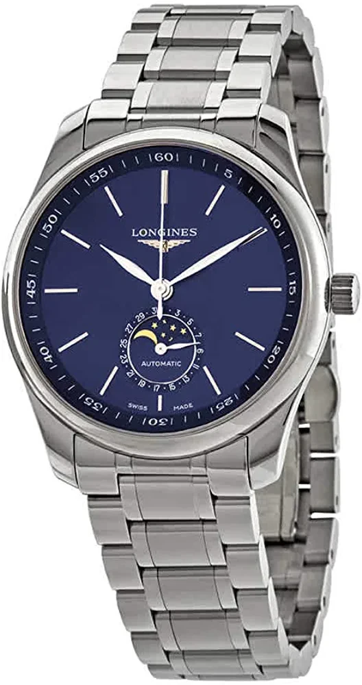 Longines Master Automatic Moonphase Blue Dial Men's Watch L29094926