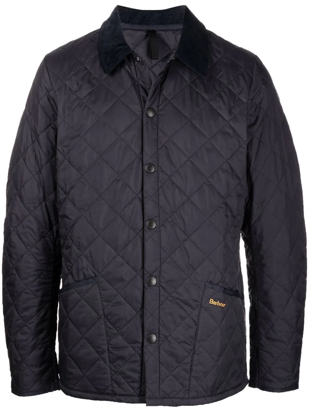 quilted rain jacket