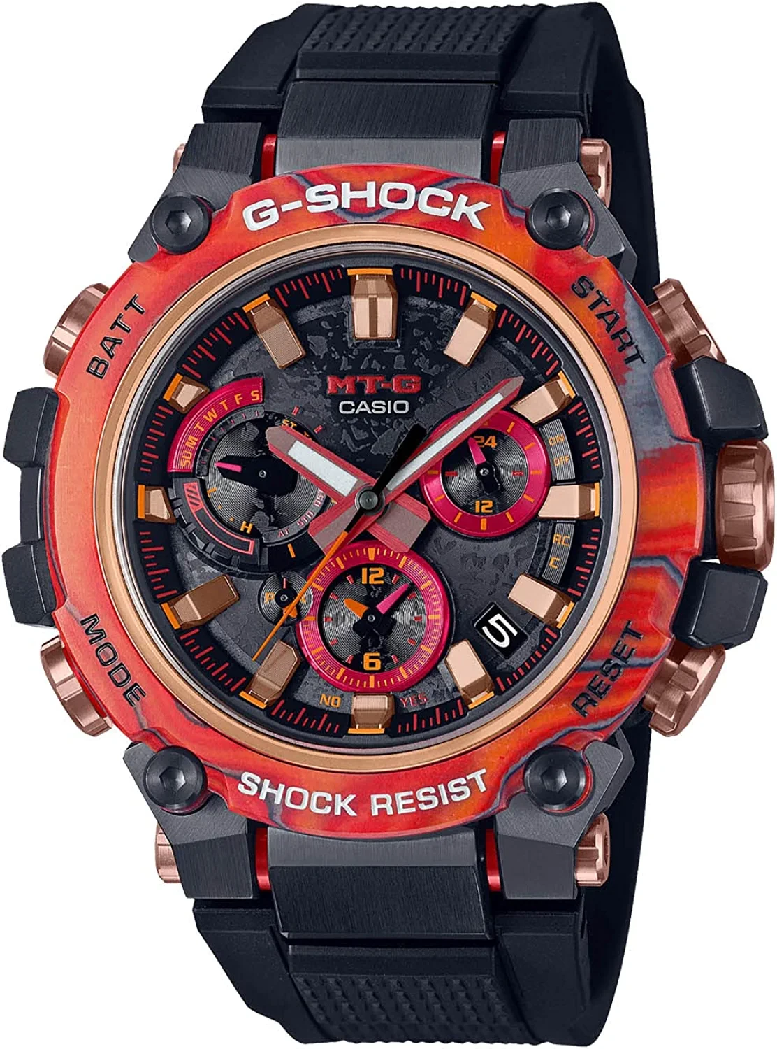 Casio MTG-B3000FR-1AJR [G-Shock 40th Anniversary Limited Edition G-Shock 40th Anniversary Flare Red] Watch Shipped from Japan Nov 2022 Model