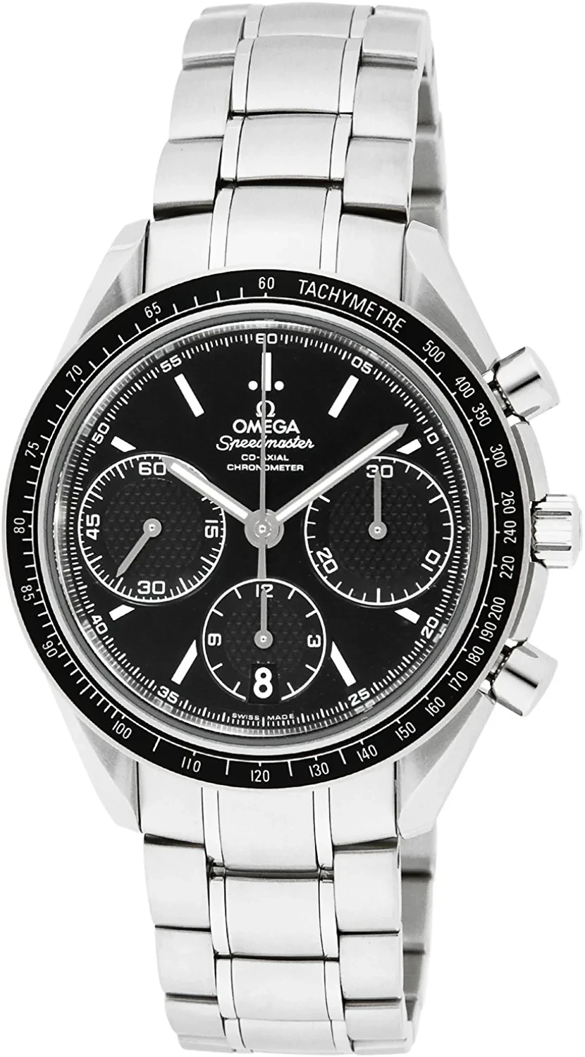 Omega Speedmaster Racing Automatic Chronograph Black Dial Stainless Steel Mens Watch 326.30.40.50.01.001