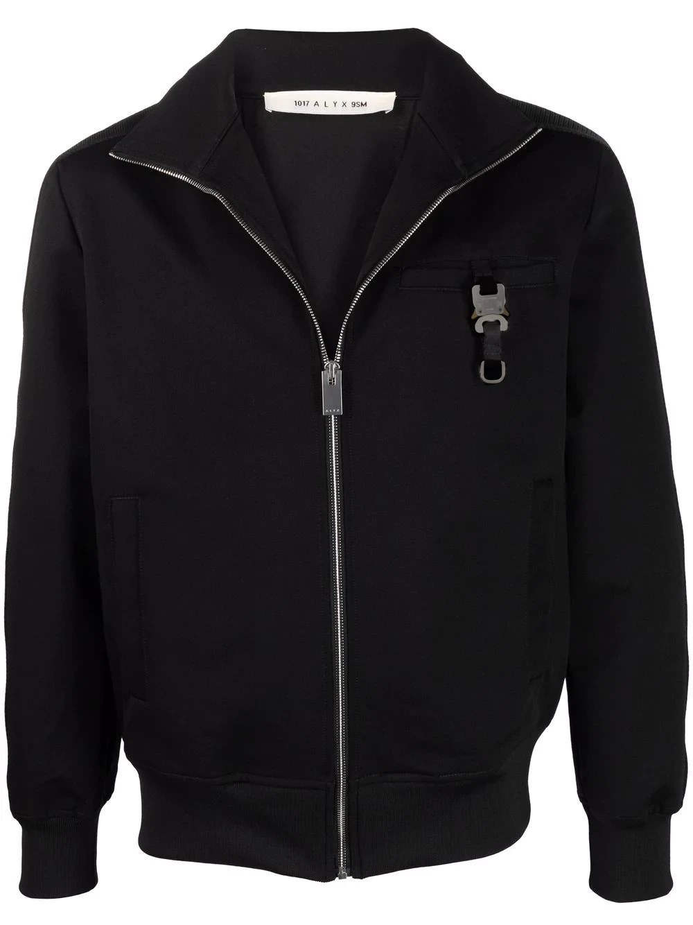 zipped bomber jacket