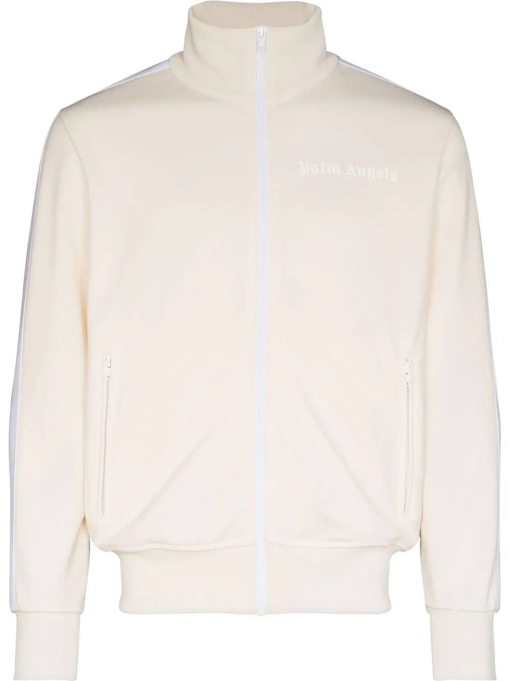 logo-print track jacket