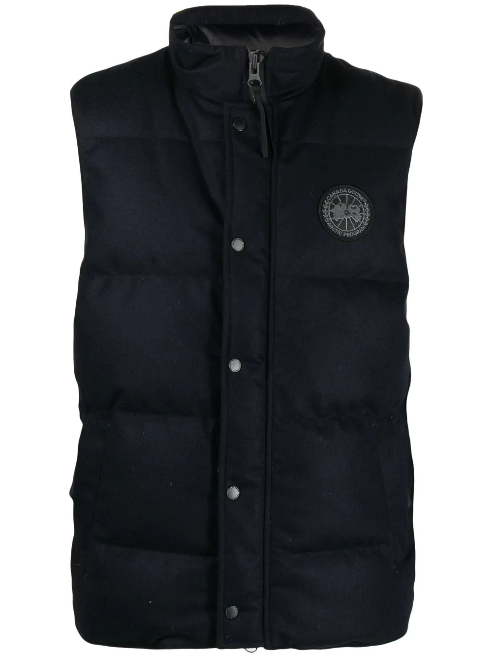 padded down gilet