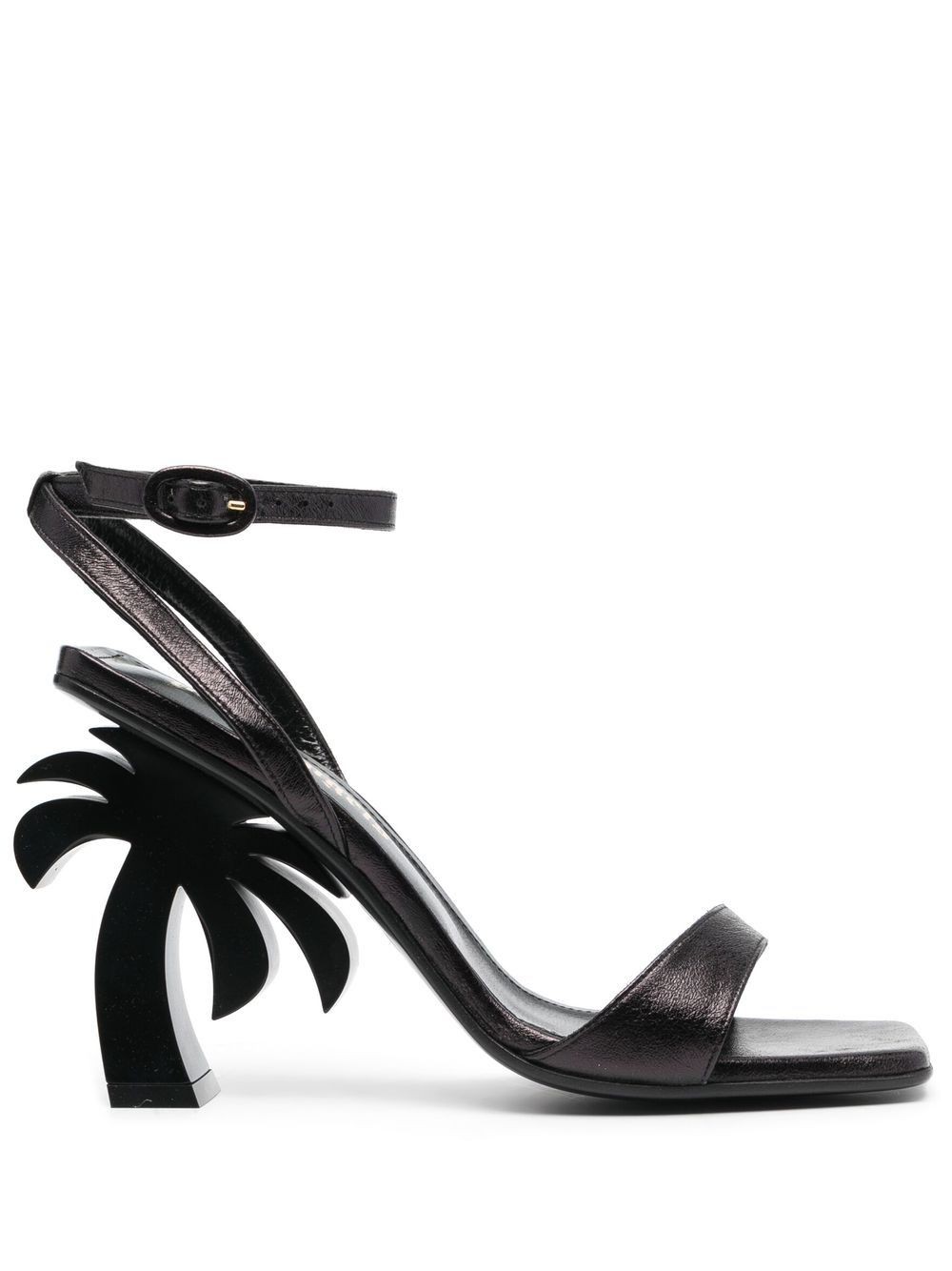 Palm Tree heeled sandals