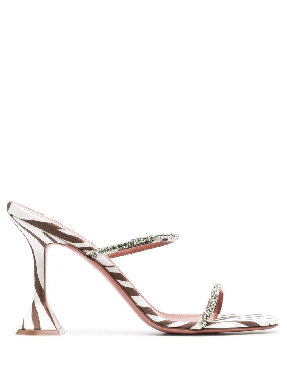 Gilda 110mm zebra-print sandals