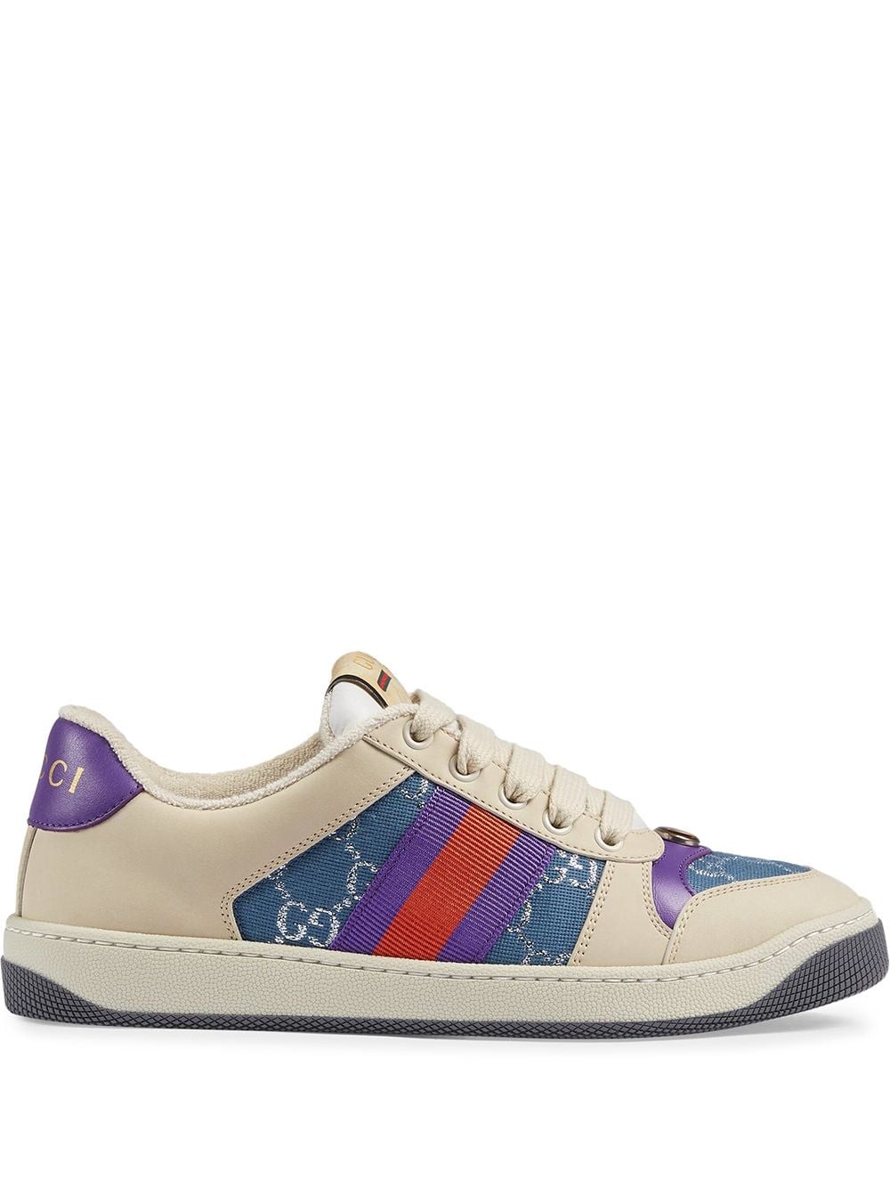 Screener leather sneakers