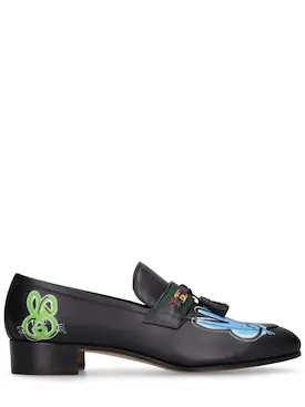 35mm Paride leather loafers