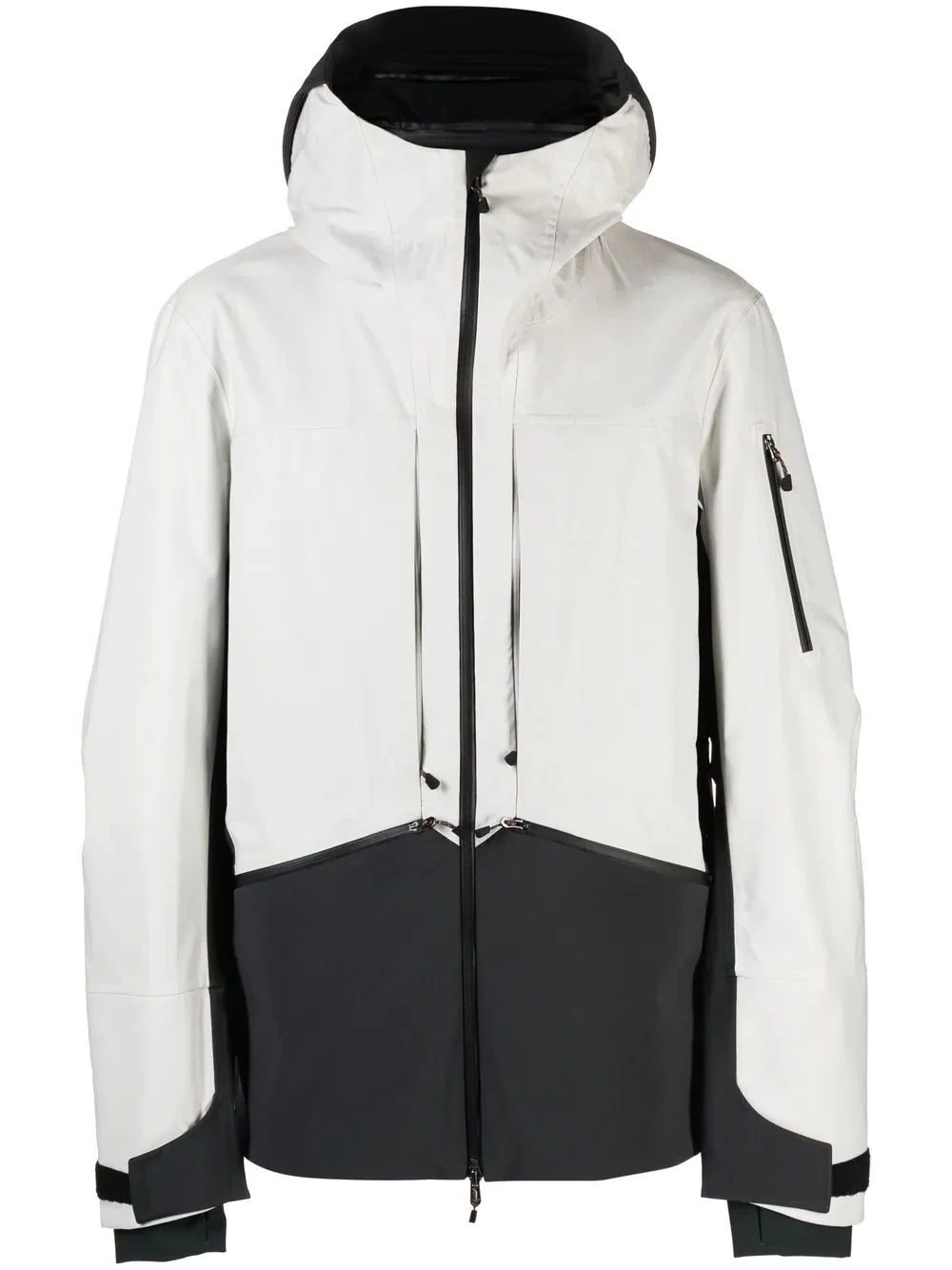 Rima hooded zipped-up jacket