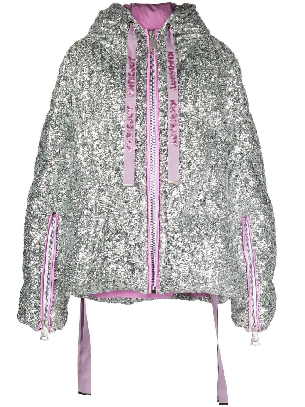 Puff Khris Iconic sequinned jacket