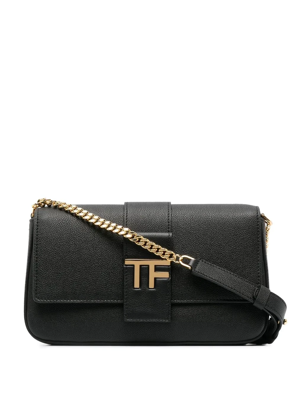 logo-plaque shoulder bag
