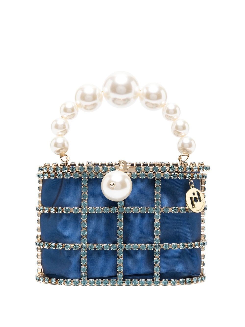 Holli crystal-trim tote bag