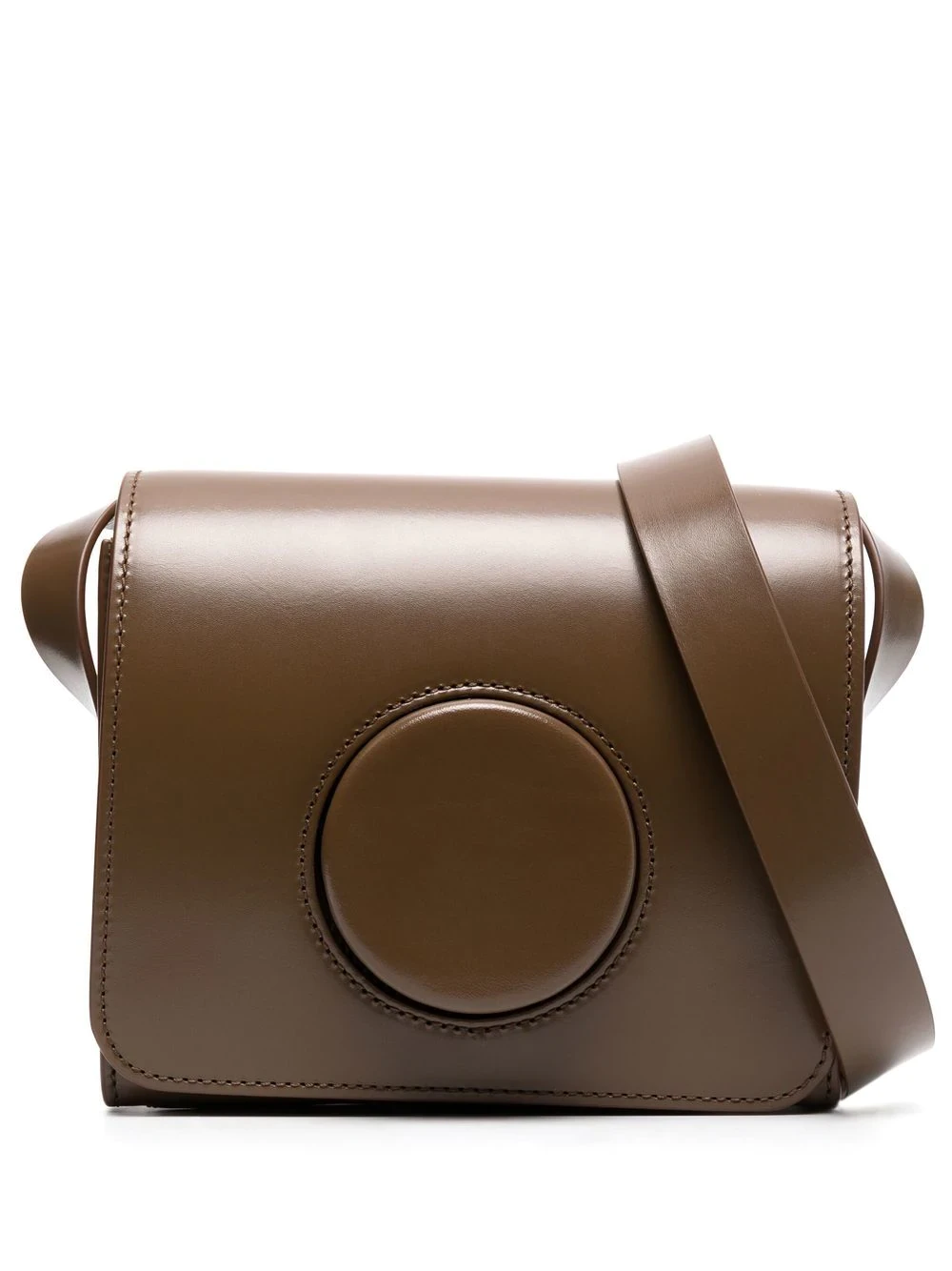 Camera boxy crossbody bag