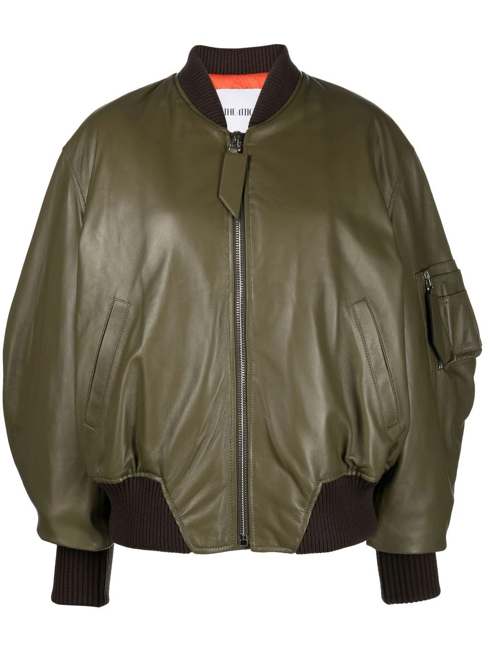 zip-up bomber jacket