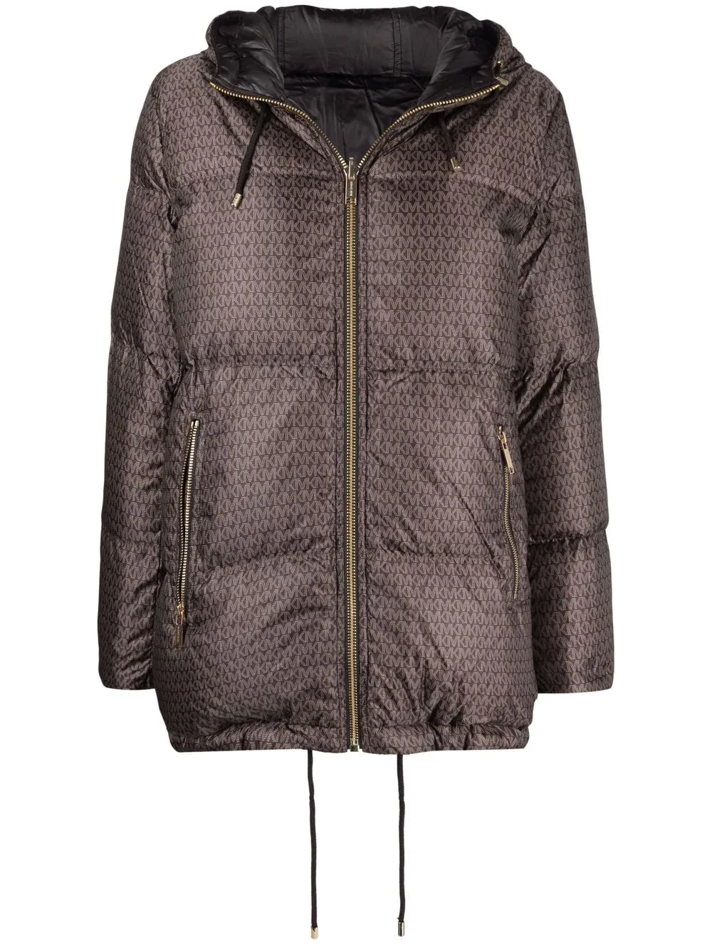 down-filled padded jacket