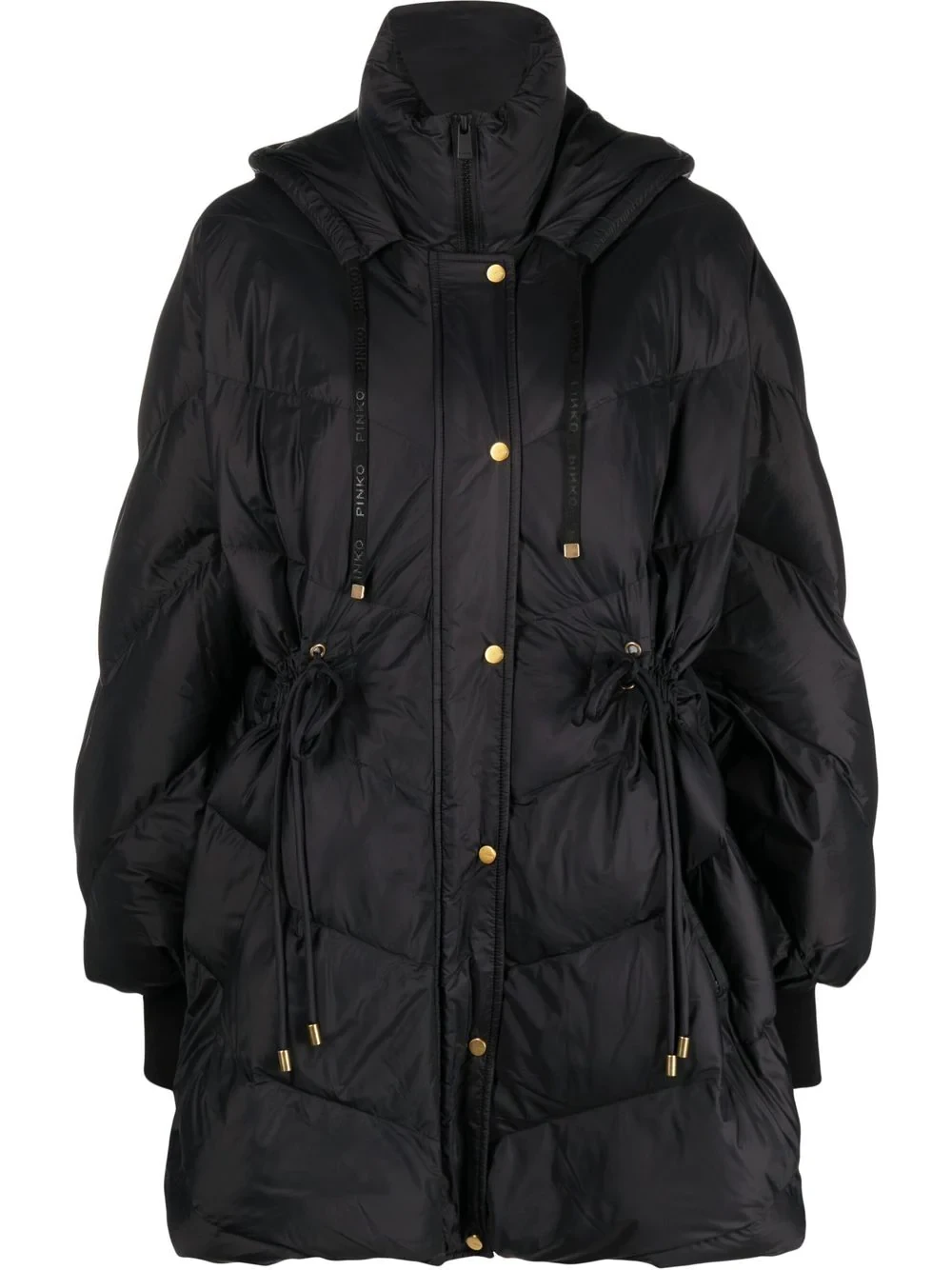 hooded puffer jacket