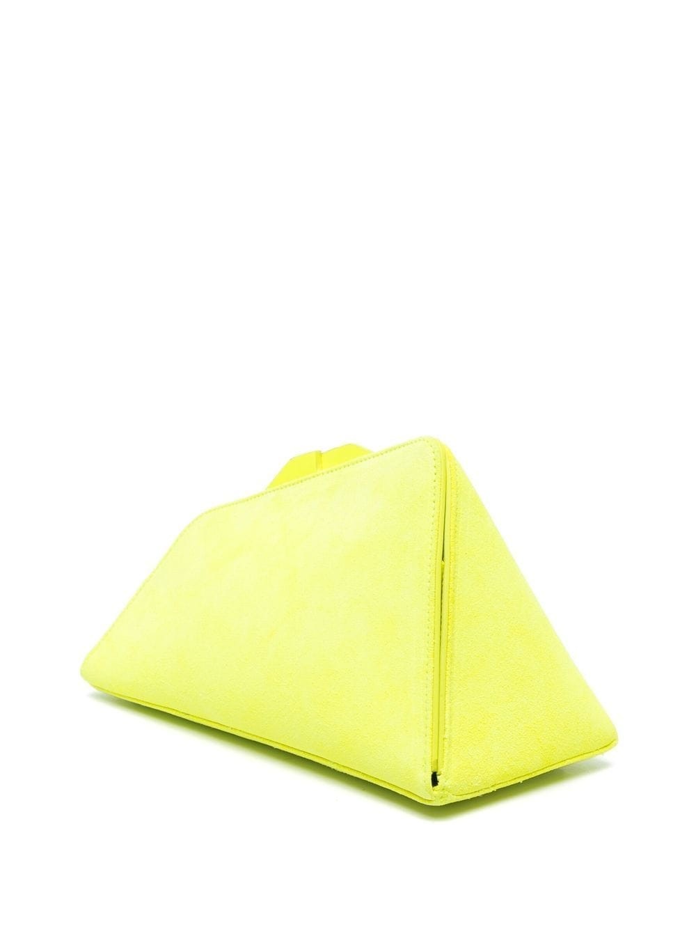 The Attico 8.30PM suede clutch bag