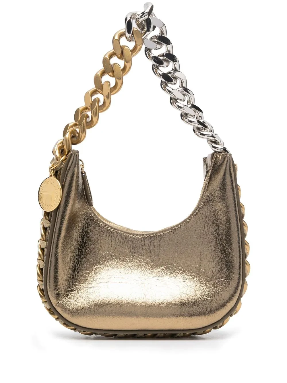 Stella McCartney mini Frayme zipped shoulder bag