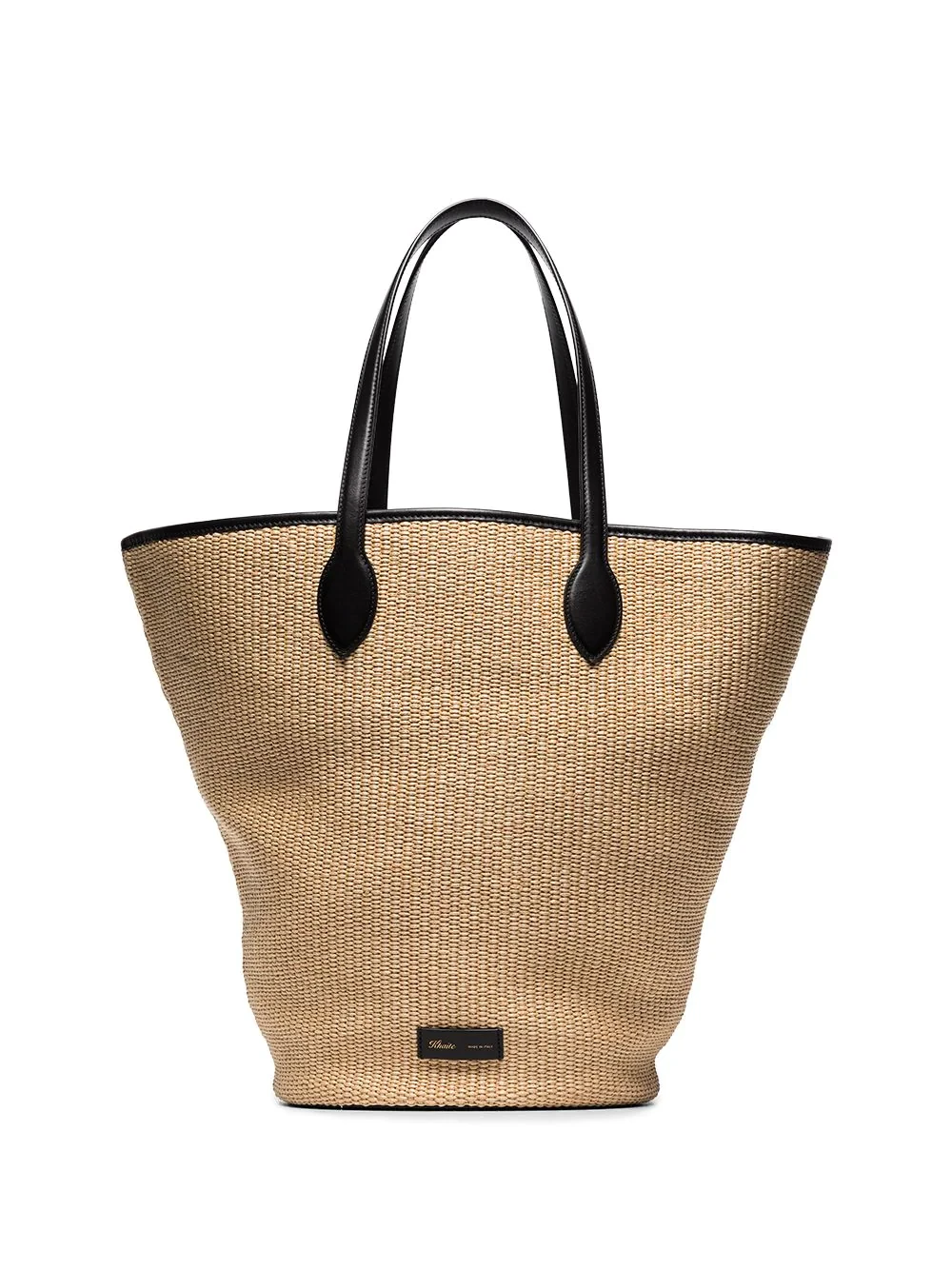 KHAITE medium Osa raffia tote bag