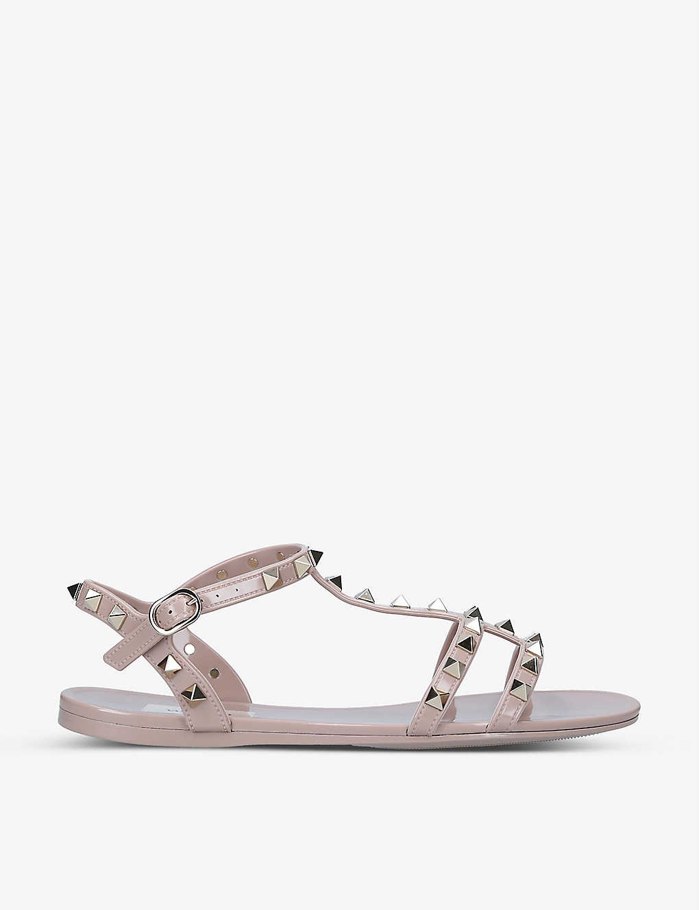 Rockstud PVC gladiator sandals