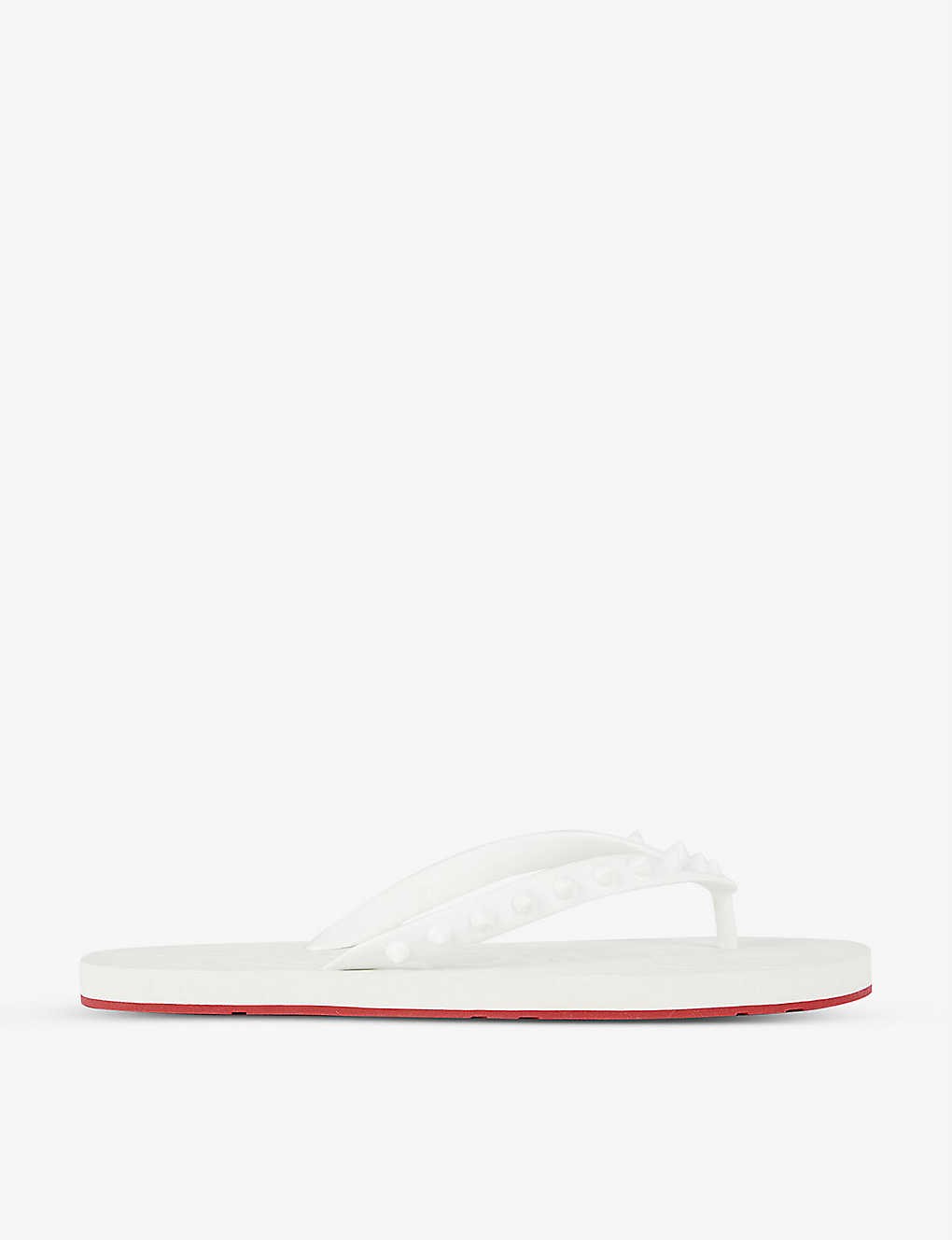 Loubi rubber flip-flops